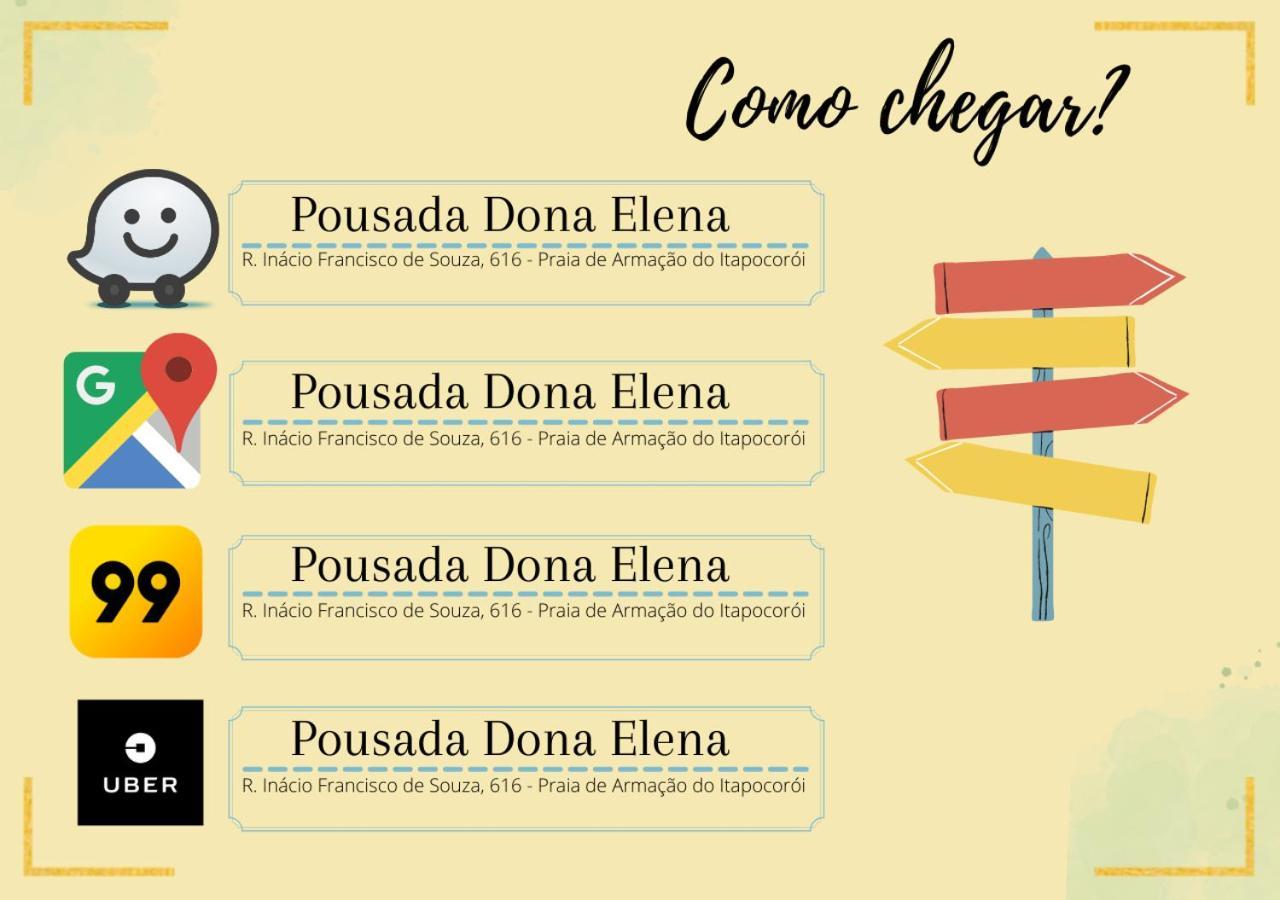 Pousada Dona Elena Penha  Luaran gambar